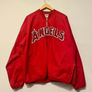 NWOT Authentic Angels Jacket by Majestic